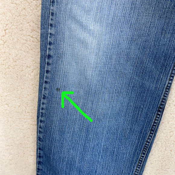 Levi's 569 Loose Straight Jeans Mens Size 42x32 Denim Rodeo Western Casual Ranch - Picture 4 of 10